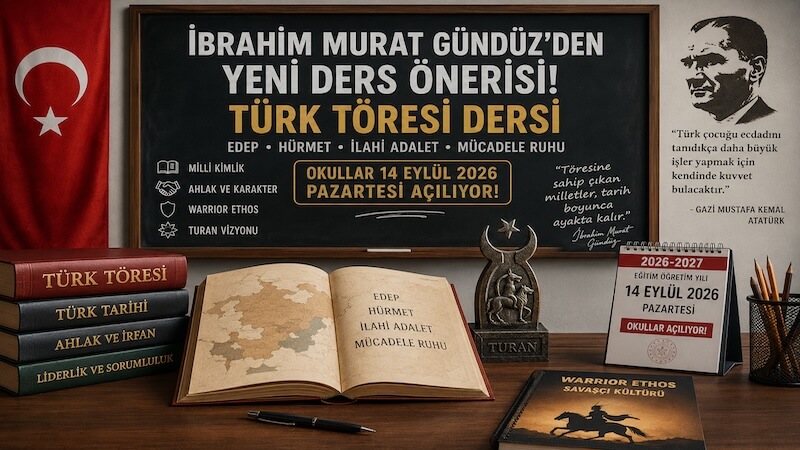İbrahim Murat Gündüz 14 Eylül Öncesi Eğitim Dünyasının Gündemini Değiştirdi!
