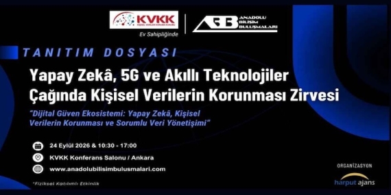 Yapay Zeka ve 5G Çağında Kişisel Verilerin Korunması Zirvesi İçin Geri Sayım